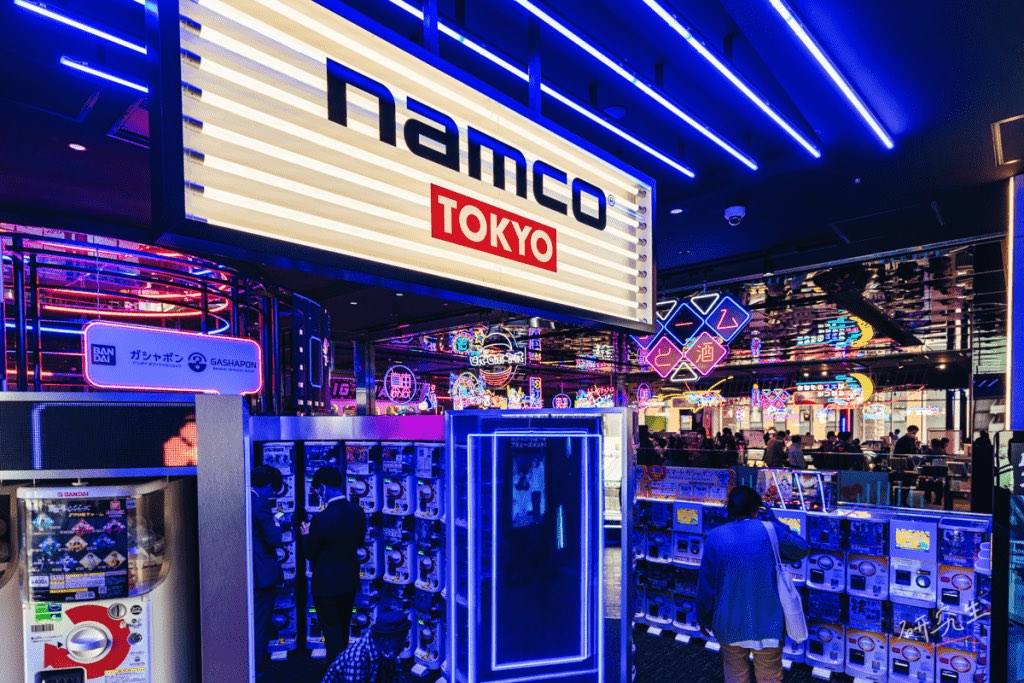 namco TOKYO 的遊樂場