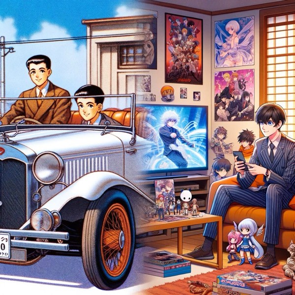 30 年日本年輕世代興趣的變遷!從開車兜風到手遊時代