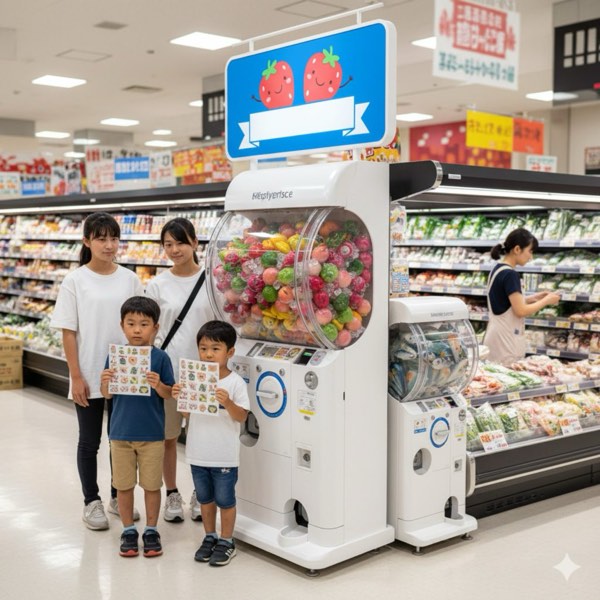 生鮮扭蛋？超市扭蛋革命！把即期品變成遊戲