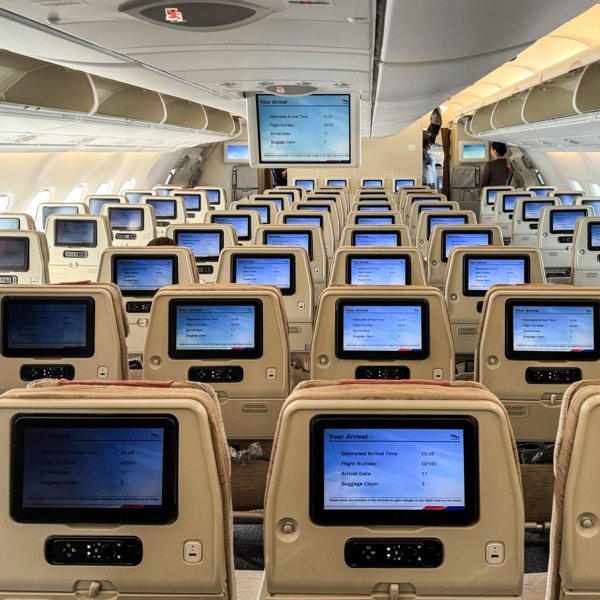 二訪首爾(一)第一次踏上 A380的飛機!